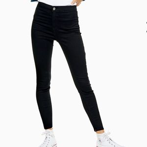 TOPSHOP JONI Black Jeans